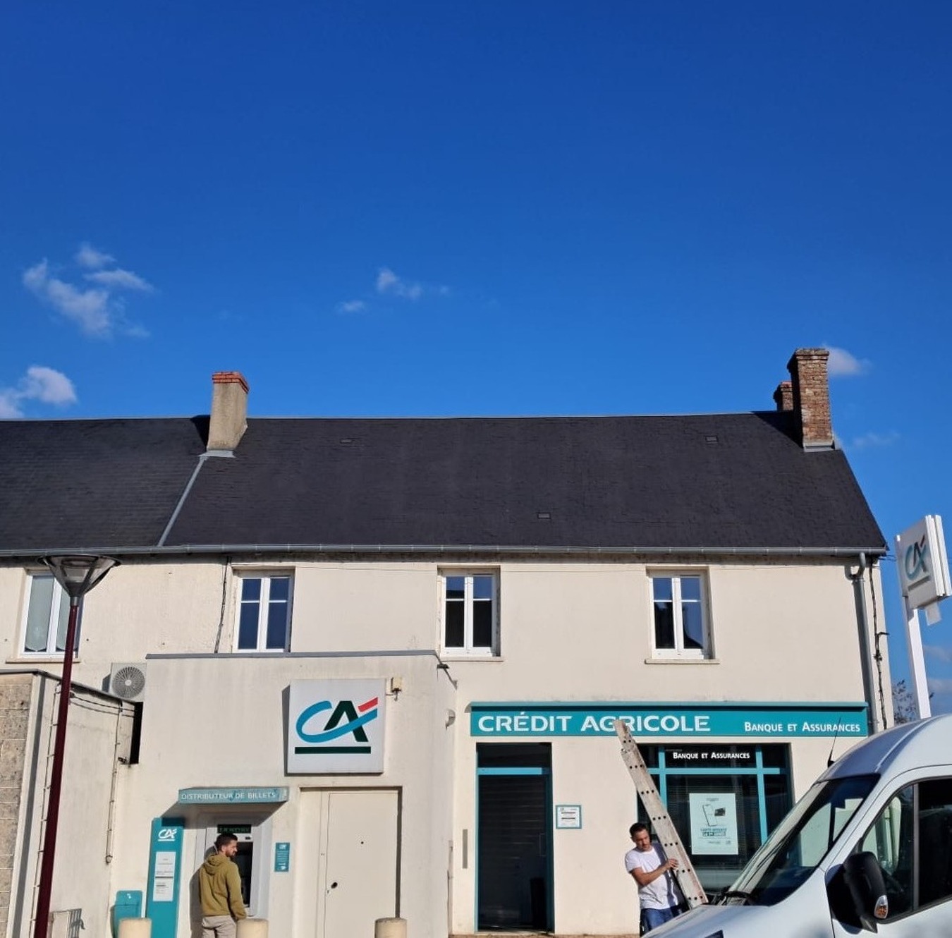 Toiture tuiles après rénovation